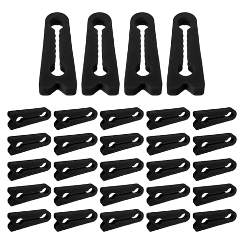 BUGUUYO 40 Pezzi Ammortizzatori Porta Auto in Gomma Nera Tamponi Smorzatori Vibrazioni e Antiurto Protezione Silenziosa Serrature Porte Auto Facile Installazione Senza Attrezzi Buffer