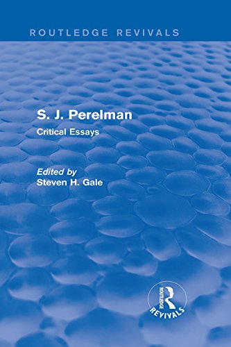S. J. Perelman: Critical Essays (Routledge Revivals)      1st Edition, Kindle Edition
