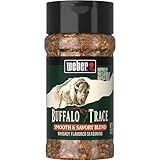 Weber Buffalo Trace Whiskey Flavored BBQ Seasoning, 3.5 oz