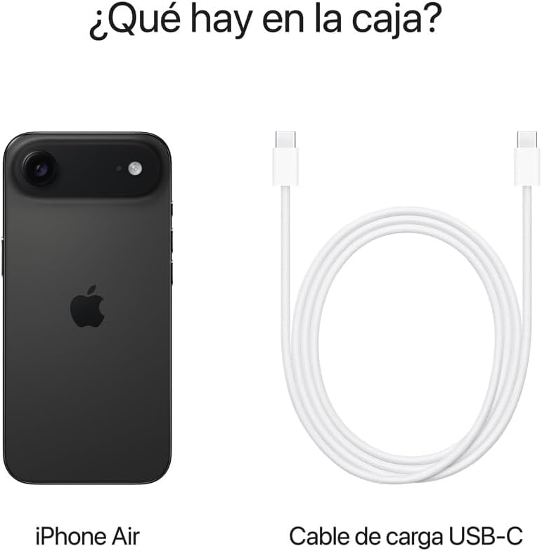 Image of Apple iPhone Air, US Version, 256GB, eSIM, Space Black- Unlocked (Renewed)