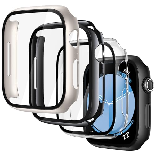 Protection Apple Watch SE Series 6 5 4 44mm rigide anti-rayures