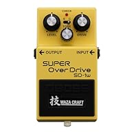 Passionately designed by the master engineers at BOSS in Japan, the Waza Craft SD-1W Super Overdrive delivers a premium stomp experience that fans of customized pedal tone will love. Crafted with an ear for highly refined sound, the SD-1W hot rods th...