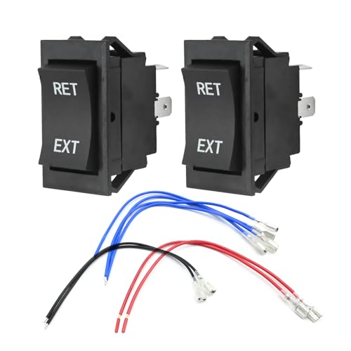 Interrupteur inversion polarité 12V pour réparer les pannes de moteur de camping-car