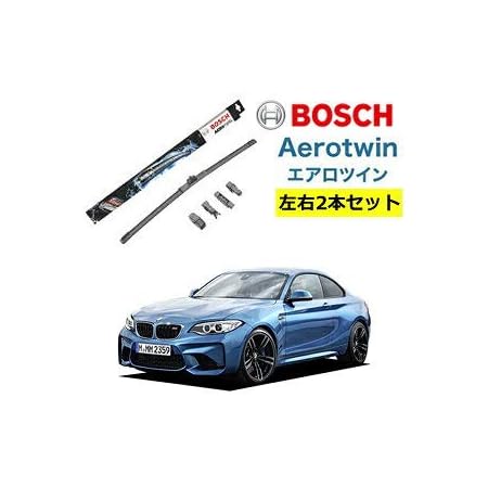 Amazon Bosch ワイパー Bmw M 2 シリーズ 運転席 助手席 左右 2本 セット Ap22u Ap18u ボッシュ エアロツイン 型式 F 87 Aero Twin フラットワイパー 適合 ワイパーブレード 替え ウインドウケア ビビリ音 低減 ポリマー コーティング ゴム 在庫有 Norautoオリジナル