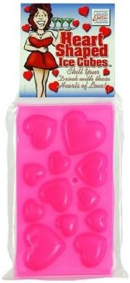 Heart shaped ice cubes (Pack Of 4)