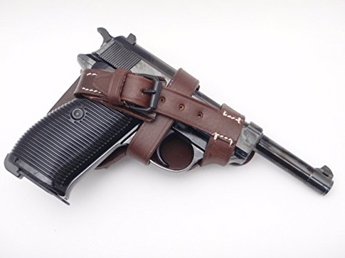 WWⅡ ドイツ軍 ルガーP08ホルスター（茶色）レプリカ★刻印有り★降下猟兵 Amazon.co.jp: WWⅡ ドイツ軍 ルガーP08ホルスター（レプリカ