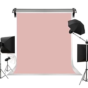 Kate, Light Pink Microfiber 10ft×12ft Backdrop, Photography Background for Children, Studio, Headshots, Photo Booth, Portrait, Wedding, Party Decoration