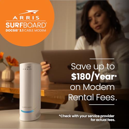 Arris S34 Docsis 3.1 Multi-Gigabit Cable Modem thumb #4