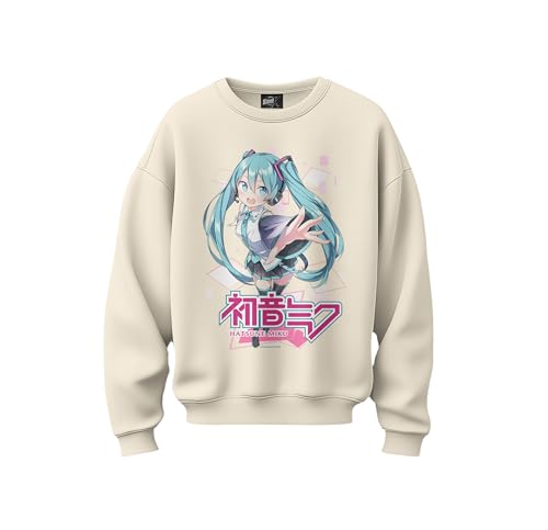 Sweat Miku femme avec impression haute définition et coupe confort