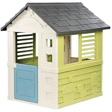 Smoby Life - Jolie Playhouse 98 x 110 x 127 cm with 59% Recycled Content - Weatherproof Garden Shed for Children with Windows - Outdoor Childrens House for Garden or Patio - from 2 Years