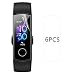 Produktbild iTieTie 6 Stück Schutzfolie Displayschutzfolie Band 5, Weiche TPU, Ultra klar, Anti-Kratz, Blasenfrei, Weiche TPU Displayschutzfolie Für Huawei Honor Band 5