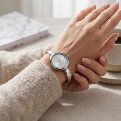 Image of PAPIO Women's Bracelet Watch for Girls & Women | Elegant Quartz Analog Wrist Watch | Stylish Stainless Steel Bangle Watch | Party & Casual Wear