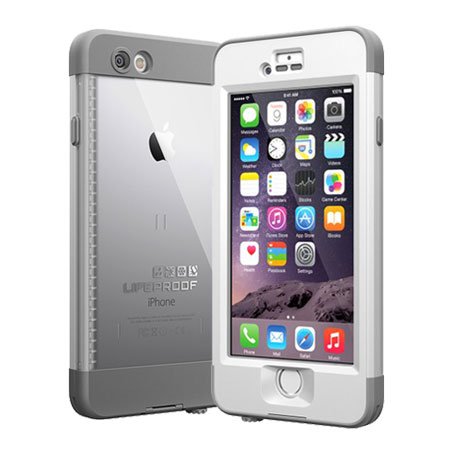 LifeProof Nuud iPhone 6 Plus Case - White / Grey