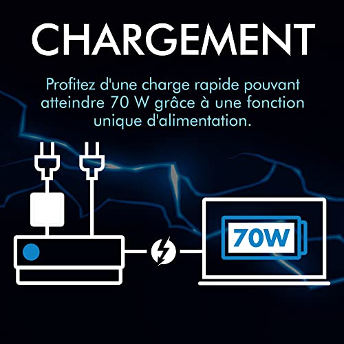 LaCie 1big Dock SSD Pro, 2To, Station D'Accueil SSD Externe, Pour PC Mac iPad & iPhone, Data Rescue Service (STHW2000800)