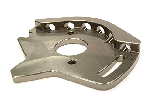 INTEGY CNC Aluminum T2 Motor Plate For 1/10 Traxxas Stampede 4X4 & Slash 4X4 (Non-LCG) - Blue Anodized Hop-Up Part