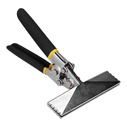 Outil de Pliage Pince à sertir Main Seamer Acier au Chrome Vanadium pour Structure de fenêtre avec Serrure d'interrupteur