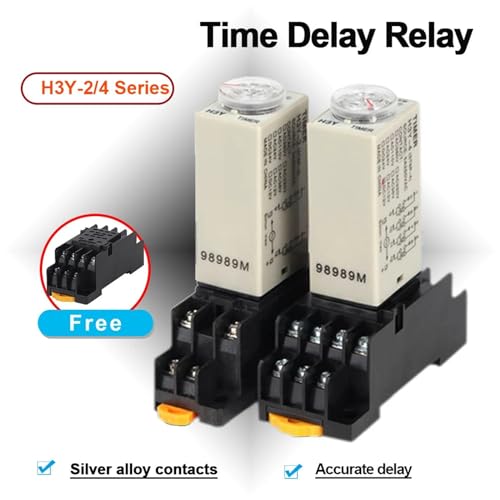 Relais H3Y-4 24V pour programmation de tableau électrique maison - 2