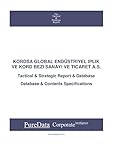  KORDSA GLOBAL ENDÜSTRIYEL IPLIK VE KORD BEZI SANAYI VE TICARET A.S.: Tactical & Strategic Database Specifications - Turkey perspectives (Tactical & Strategic - Turkey Book 31657) (English Edition)
