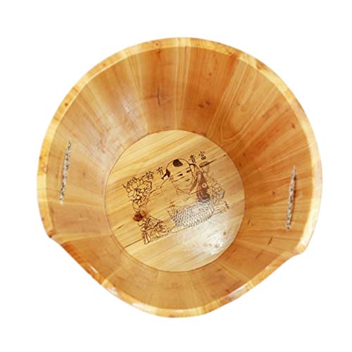 Spa de pies de madera natural BABYCE para hogar miniatura 2