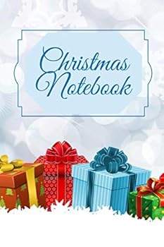 Paperback CHRISTMAS NOTEBOOK, JOURNAL, DIARY, NOTES, MEMORY BOOK TO WRITE, 6X9 , 140 PAGES, GLOSSY COVER Book