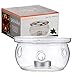 SAHARA Teapot Warmer by GROSCHE; Heat proof High Quality Glass,In original Grosche branded box