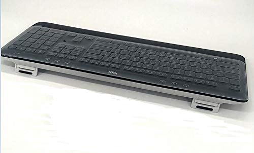 Transparent Clear Silicone Keyboard Cover Protectors Film for Logitech MK540 K540 MK545 K545