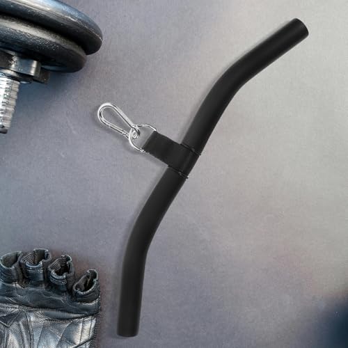 Barre de musculation acier pour machine à câble traction triceps - 7