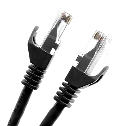 Cable LAN UTP Cat 6A 5 m negro RJ-45 miniatura 5