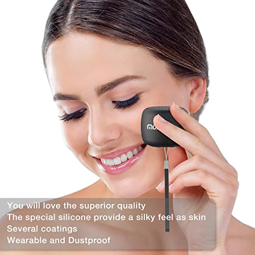 Image of Mini Bluetooth Speaker Wireless Small Bluetooth Speaker with Built in Mic,TWS Portable for Travel Party Gift Outdoor Laptop (Black)