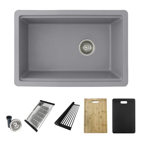 Stylish 28 x 18 Inch Composite Granite...