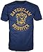 HARRY POTTER Ravenclaw Quidditch Mens Blue Hogwarts T-Shirt (XXL)