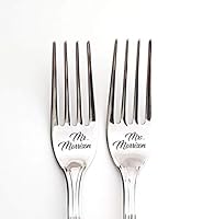 Algopix Similar Product 5 - Engraved Stainless Steel Flatware Set