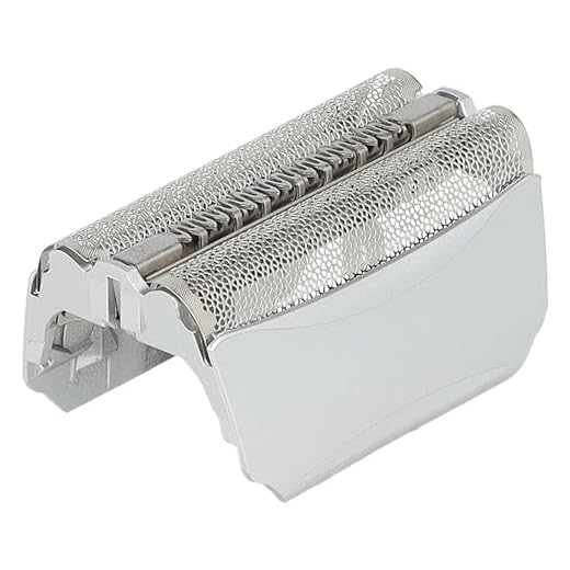 vhbw Doppelscherfolie kompatibel mit Braun 8377 -Typ 5751, 8385, 8581, 8583, 8585, 8588, 8590, 8595, 8785, 8795, 8915, 8970 - Typ 51B + Rahmen, Silber