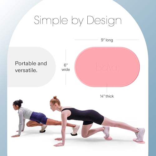Bala Capsule Sliders for Working Out, Core Workout Sliders - Floor Exercise Sliders & Fitness Gliders for Squats, Lunges, & Push-up Variations - Strength Slides for Yoga, Pilates & Aerobics - Image 5