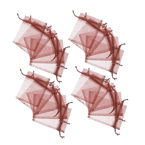 OKUMEYR 100個 巾着 バッグ 小さな バッグ ジュエ