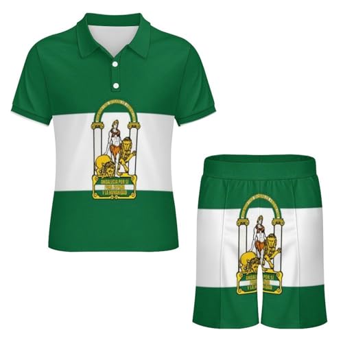 Ensemble short et t-shirt pour homme vêtement d'été 2 pièces original