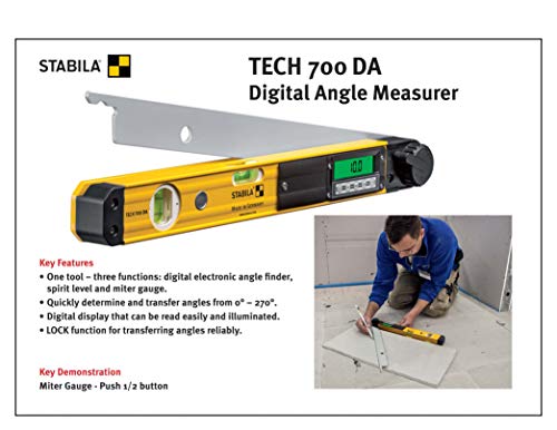 STABILA 39032 Digital Angle Measurer 32\" - Thumbnail 2