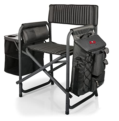 Image of Picnic TIME NFL Unisex-Adult NFL Fusion Camping Chair with Side Table and Soft Cooler, Beach Chair for Adults, Lawn Chair
