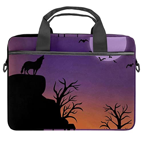 Bolsa de mensajero Wolf Moon de 14.5 pulgadas para evitar arañazos en tu ordenador