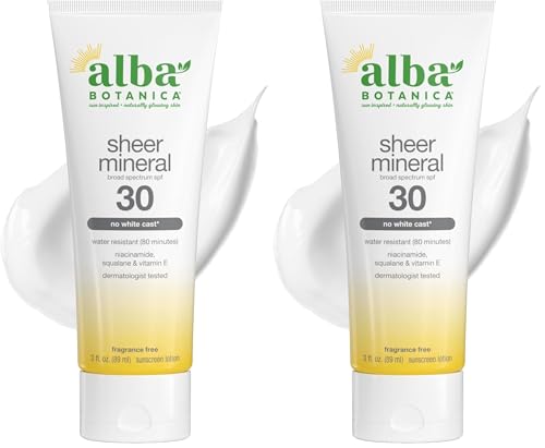 Alba Botanica Sensitive Mineral Sunscreen SPF 30 - Best Budget