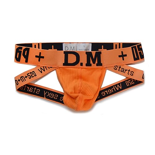 D.M Men's Underwear Jockstrap Briefs