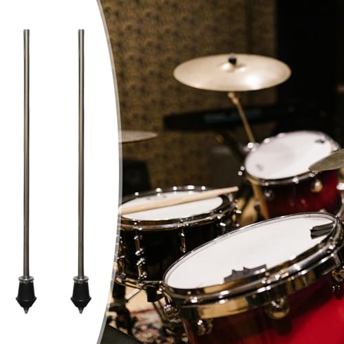 2x Soporte para Tom de Suelo y Patas para Bombo, Hardware Profesional para Batería, Metal, 30 cm de Longitud miniatura 2