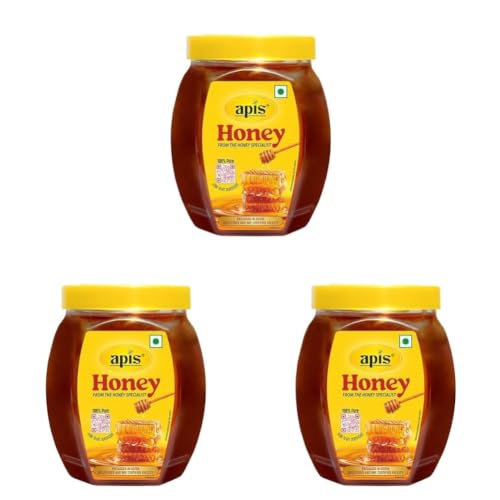 Image of Apis 1 kg honey| Pure| No Added Sugar or Adulteration (Pack of 3)