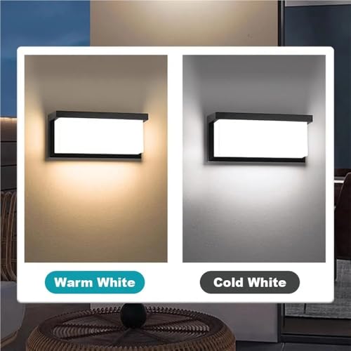 Lampe extérieure LED étanche éclairage permanent haute luminosité pour mur et façade