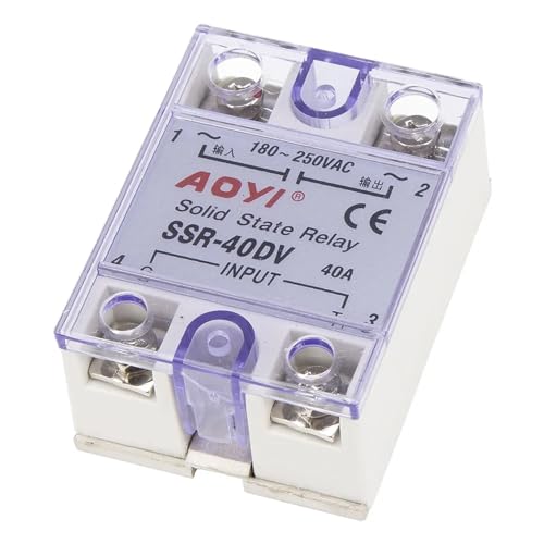 Régulateur de tension à semi-conducteurs SSR-40DV 40A relais statique SCR