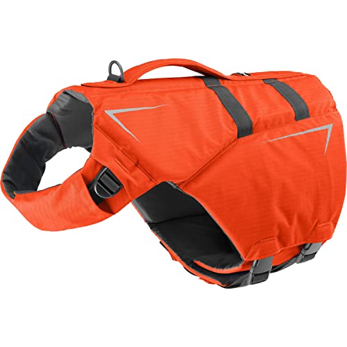 NRS CFD Dog Life Jacket – Reflective Dog Life Vest for Swimming, Boating, Hiking & Pools – Adjustable Flotation Vest for Small, Medium, Large Dogs – Pet Life Jacket with Handle