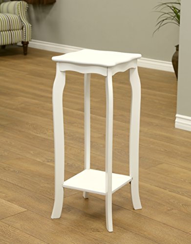 Frenchi Home Furnishing 2 Tier Plant Stand, WHITE