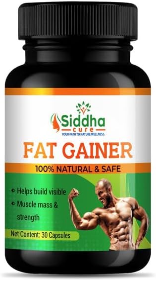 WEIGHT GAIN CHURNA | Suitable for all ages | Goodness of Time Tested Herbs | Healthy Weight Gainer Formula | Fast Workout Weight Gainer | HERBAL FORMULA FOR WEIGHT GAIN (50 Capsules)_Capsules