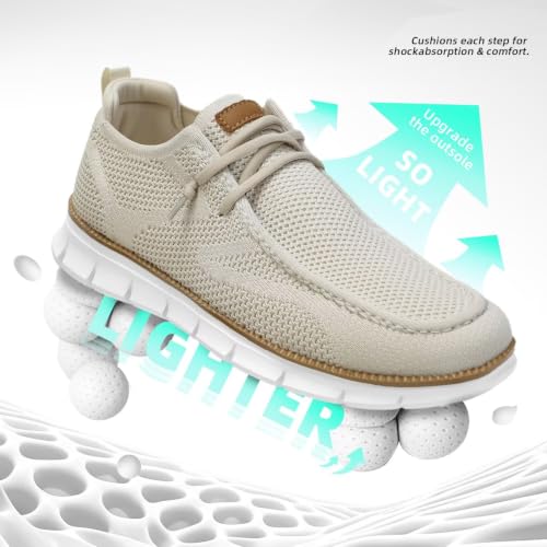 Image of Socviis Mens Slip-on Loafers Comfortable Boat Beach Shoes Mesh Casual Walking Sneakers