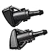 Wiper Water Sprayers Compatible with Hyundai for Tucson 2015 2016 2017 2018 2019 2020 2021 2 Pcs Car Wipe Washer Nozzle Wipe Washer Nozzle 98630-2K100